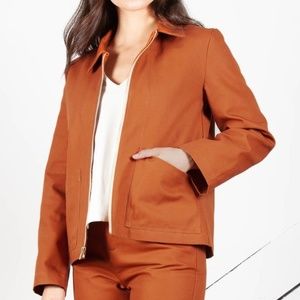 Only Child Coast jacket, sienna, small